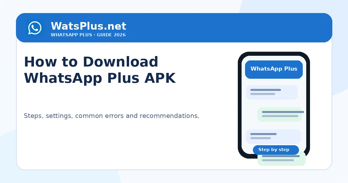 Download WhatsApp Plus APK — second image