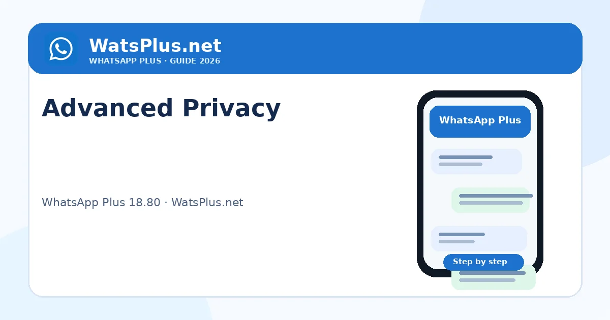 WhatsApp Plus Features