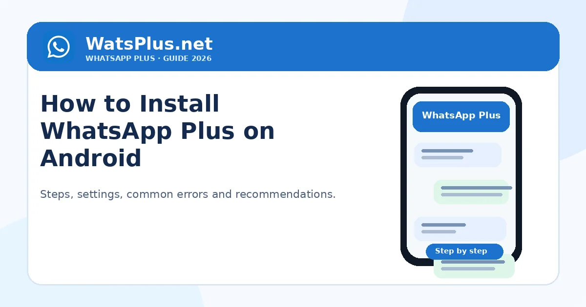 How to Install WhatsApp Plus on Android — second image