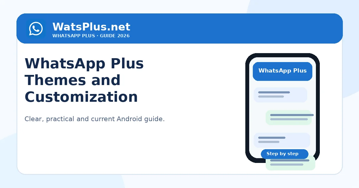 WhatsApp Plus Themes and Customization