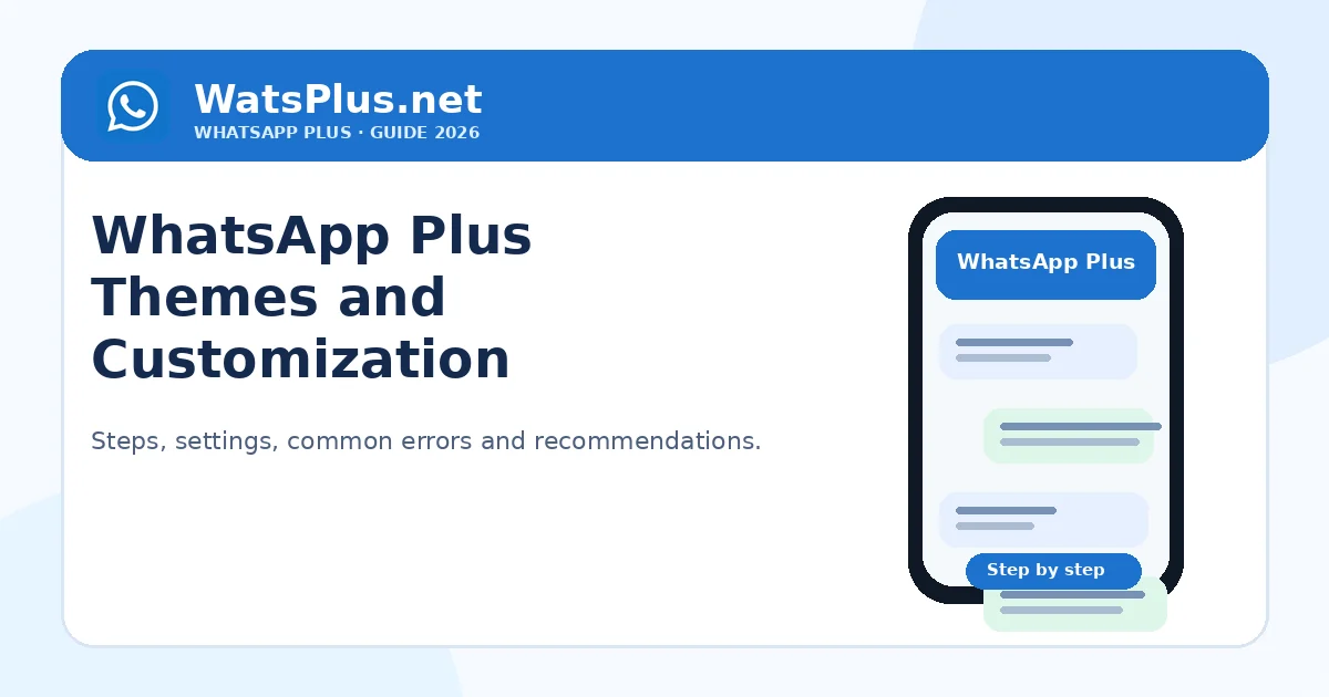 WhatsApp Plus Themes and Customization — second image