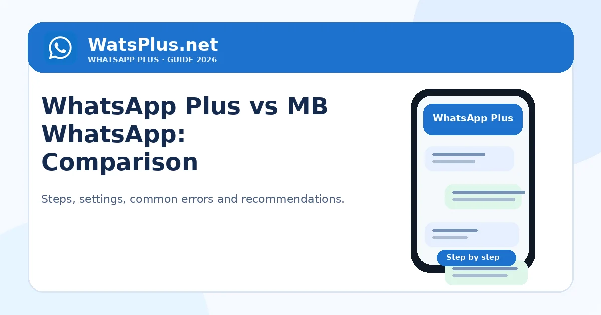 WhatsApp Plus vs MB WhatsApp — second image